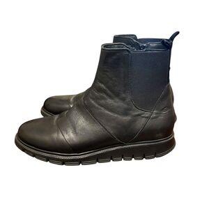 Cloud Gish Leather Boots Lightweight Black Women 7-7.5 (EU 38) Made in Portugal